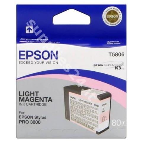 C13T580600 Cartuccia Ink Originale Magenta Chiara Stylus Pro 3800/3880 - Foto 4