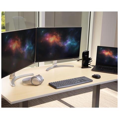 Docking station Universale USB3.0 per laptop DVI HDMI - Dual-Monitor con Ethernet audio - Foto 7