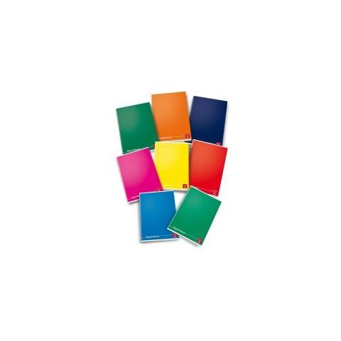 Quaderni A4 PIGNA COLOURS rilegati filo refe - 4 mm -128+R - 70 g / mq - 21x30 cm - 02174674M (conf. 3) - Foto 1