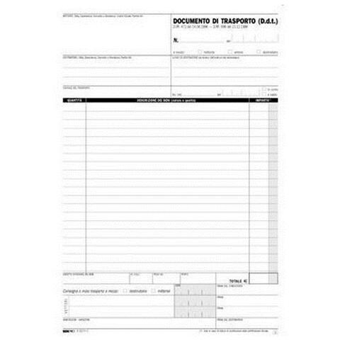 Cf10blocco Ddt 50x2 Autoricalcante - Foto 1