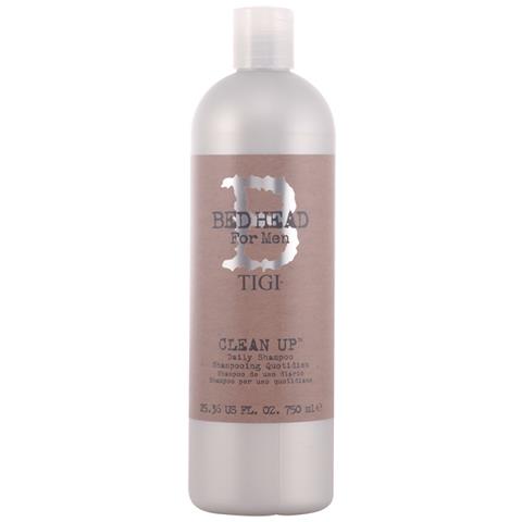 Bed Head For Men Clean Up Daily Shampoo 750 Ml - Foto 1