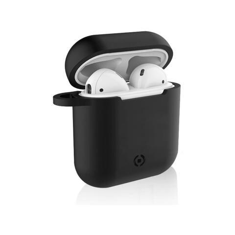 Aircase Custodia in Silicone per Auricolari AirPods Colore Nero - Foto 2