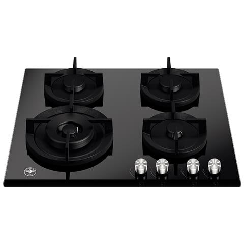 Piano Cottura P604LLAGGN a Gas 4 Fuochi Gas Colore Nero - Foto 1