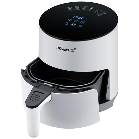 Steba Friggitrice HF 100 Capacità 3.5 Litri 1500 Watt Colore Nero / Bianco Steba Friggitrice HF 100 Capacità 3.5 Litri 1500 Watt Colore Nero / Bianco