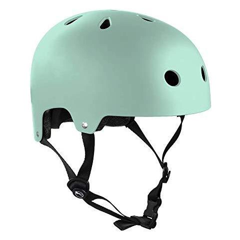 Essetntials Skateboard Scooter Quad Skate Helmet - Teal - Lrg Xlrg - Foto 1
