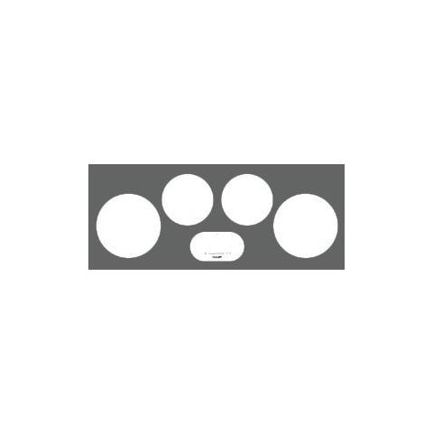 Pannello Touch Control 7368 045 per 4 Zone Cottura Serie Modular Induction Colore Bianco - Foto 3
