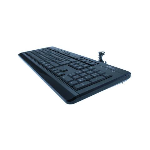MROS102, USB, Cablato, PC / server, Nero, Resistente agli spruzzi - Foto 1