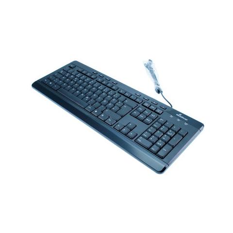 MROS102, USB, Cablato, PC / server, Nero, Resistente agli spruzzi - Foto 2