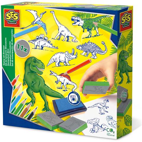 La sua 14919 - Set Timbri Dinosauri, multicolore - Foto 1