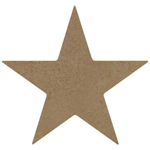 Stella Di Legno Mdf Da Decorare - 15 Cm - Foto 1