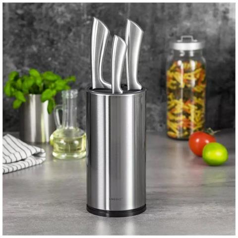 Kh-1654 Elegante Supporto Per Coltelli Da Cucina In Acciaio Inossidabile - Foto 6