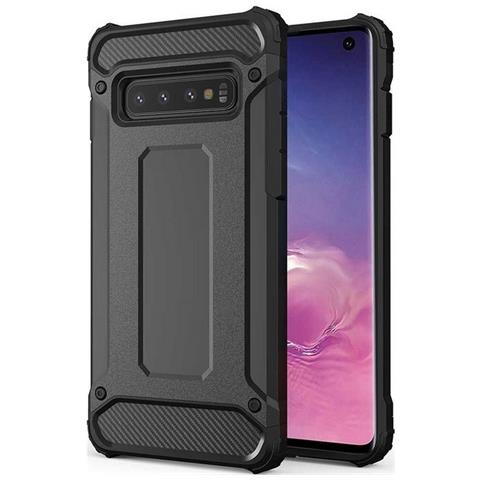 Custodia Armor Case Tpu Cover Per Samsung Galaxy S10 G973 Black - Foto 1