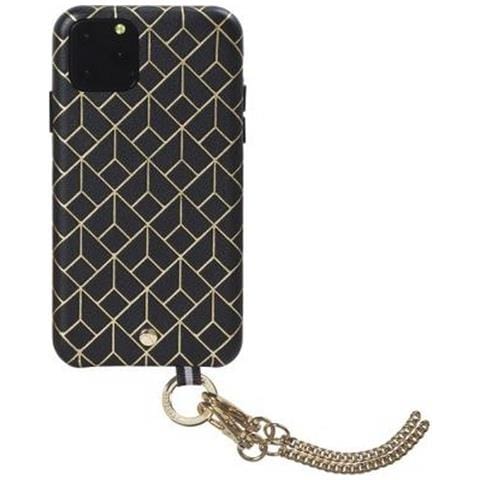 Cover Per Iphone 11 Pro In Pelle St Germain Con Tracolla, Nero - Foto 1