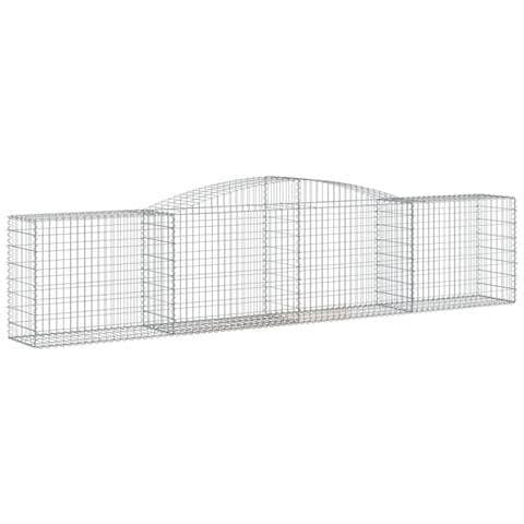 Cesto Gabbione Ad Arco 400x50x80/100 Cm Ferro Zincato - Foto 1