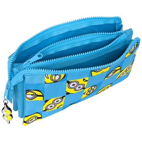 Astuccio Scuola Minions Minionstatic Azzurro (22 X 12 X 3 Cm) - Foto 3