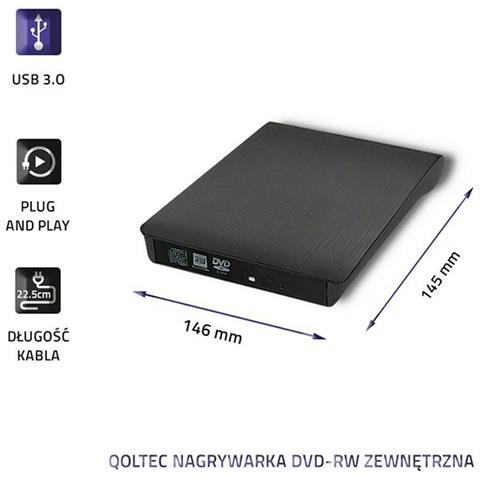 Lettore Disco Ottico DVD-RW Nero - Foto 2