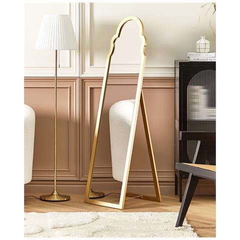 Specchio Da Terra Oro 40 X 150 Cm Chatillon - Foto 1