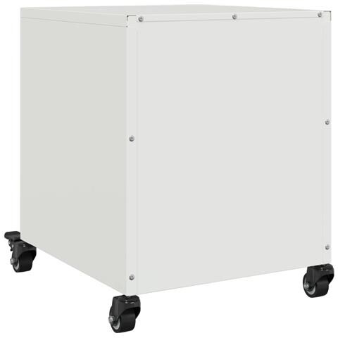 Comodini 2 pz Bianchi 36x39x43,5 cm in Acciaio - Foto 2