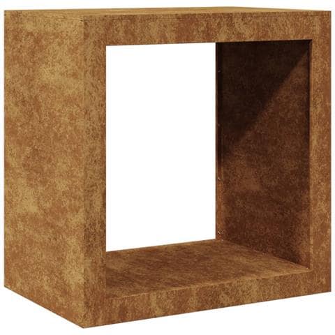Rastrelliera Per Legna 60x40x60 Cm In Acciaio Corten - Foto 1