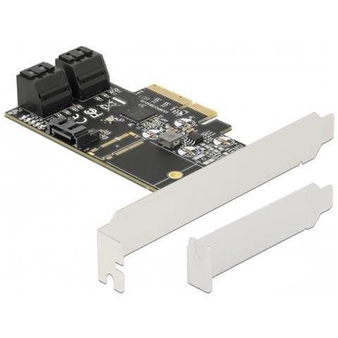 Scheda SATA PCI Express x4 a 5 Porte Fattore di Forma a Basso Profilo - Foto 5