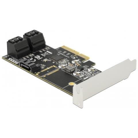 Scheda SATA PCI Express x4 a 5 Porte Fattore di Forma a Basso Profilo - Foto 2