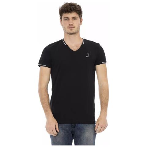 Maglietta In Cotone Nero - Xl - Foto 1