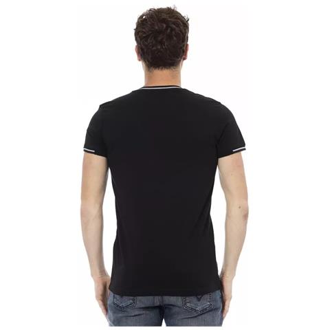 Maglietta In Cotone Nero - Xl - Foto 3