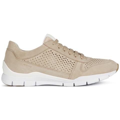 Sukie Sneakers Sneakers Pelle Scamosciata /nabuk Scarpe Donna Beige Eu 38, D02f2b 00022 C6738 - Foto 1