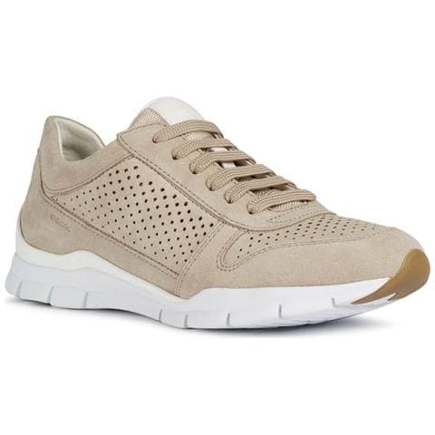 Sukie Sneakers Sneakers Pelle Scamosciata /nabuk Scarpe Donna Beige Eu 38, D02f2b 00022 C6738 - Foto 2