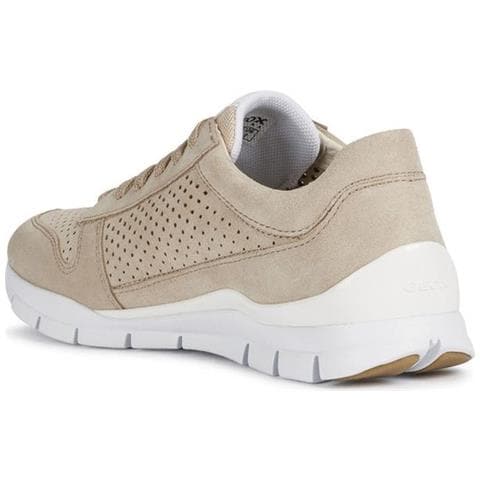 Sukie Sneakers Sneakers Pelle Scamosciata /nabuk Scarpe Donna Beige Eu 38, D02f2b 00022 C6738 - Foto 3