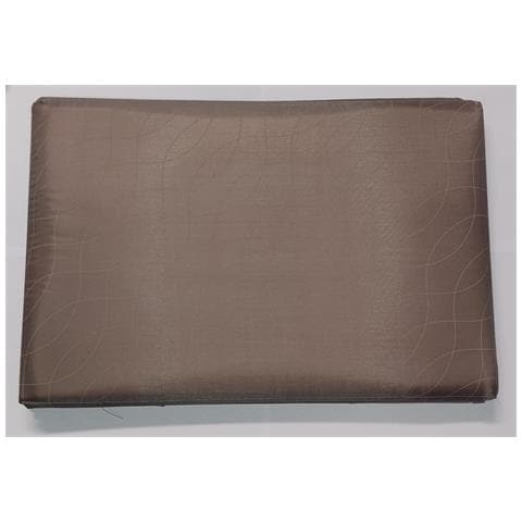 Pouf Con Coperchio ""living"" Per Organizzazione Casa 49x31x31cm - Colore Marrone / Coperchio Decorato - Foto 1