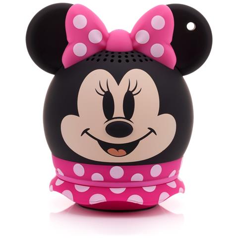 Mini Altoparlante Bitty Boomers Minnie Mouse Pink 5 Cm - Foto 1