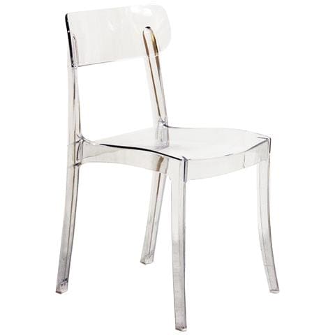 Jyn - Sedia Di Design Moderno In Polipropilene Trasparente - Foto 1