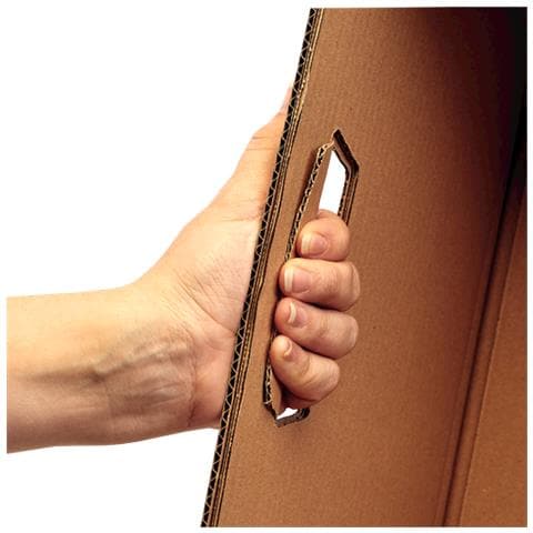 6203801 Scatola Di Conservazione Armadietto Portaoggetti Rettangolare Cartoncino Naturale - Foto 3