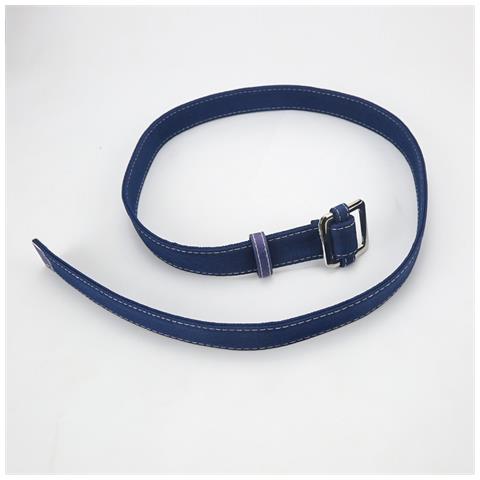Cintura Oxford Da Donna Con Fibbia Quadrata - Cintura Spessa E Morbida Regolabile Darkblue - Foto 5