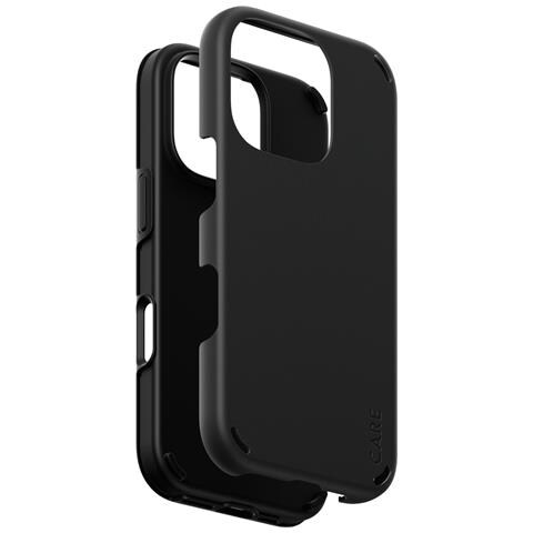 CARE by PG Dub Def BLK iPhone16 6.3 Pro custodia per cellulare Cover Trasparente - Foto 1