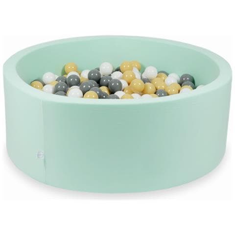 Ballenbak Mint 110x40 Met Ballen 500st (beige, Grijs, Wit) - Foto 1
