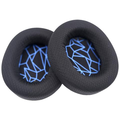 Cuscinetti Auricolari Per Steelseries Arctis 3/5/7 Black+blue - Foto 1