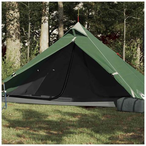 Tenda da Campeggio Tipi per 1 Person1 Verde Impermeabile - Foto 1