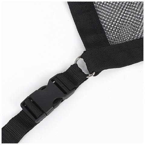 Rete Portaoggetti Per Tetto Auto Doppio Strato 70x50 Cm Nero, Compatibile Con Accessori Auto It - Foto 2