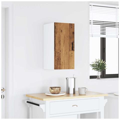 Pensile da Cucina Porto Legno Antico in Legno Multistrato - Foto 2