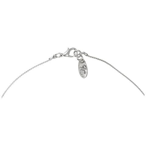 Collana Lunga E Pendente Rotondo In Argento - Foto 4