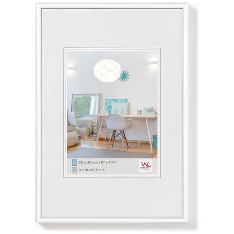 New Lifestyle Galleriacornice In Plastica 29,7x42 Cm, Bianco - Foto 1