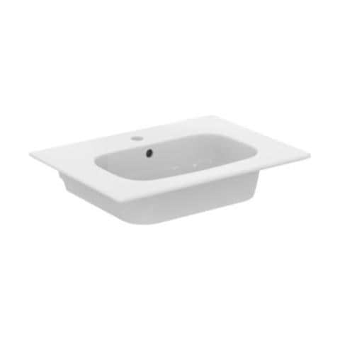 I.life A Lavabo Top Monoforo - 65 Cm Bianco A Magazzino - Foto 1