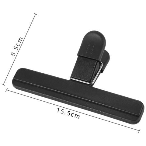 Clip Di Chiusura Per Alimenti - Set Da 5, Clip Ermetiche Per Sacchetti Snack Per La Conservazione Degli Alimenti In Cucina Black - Foto 2