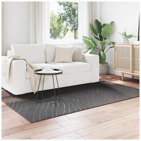 Tappeti per area HUARTE Antracite 170 x 120 cm Poliestere - Foto 2