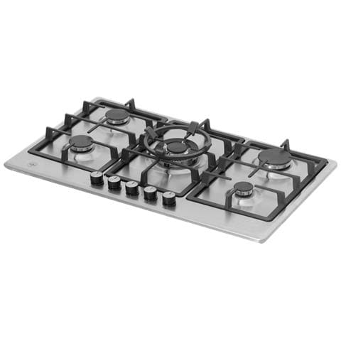 P905CLAGXV piano cottura Acciaio inox Da incasso 90 cm Gas 5 Fornello (i) - Foto 2