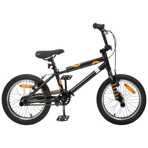 BMX 16 Pollici per 5-8 anni Nero - Foto 1