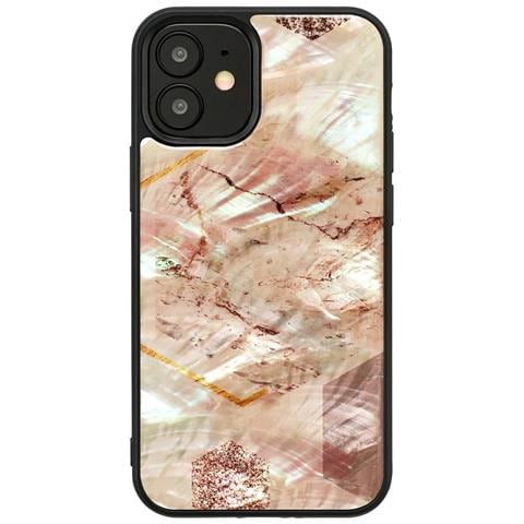 Custodia Rosa Marmorizzata Per Apple Iphone 12 Mini - Foto 2