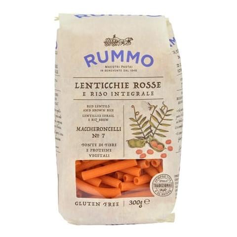 Maccheroncelli N 7 Lenticchie Rosse e Riso Integrale 300 g - Foto 1